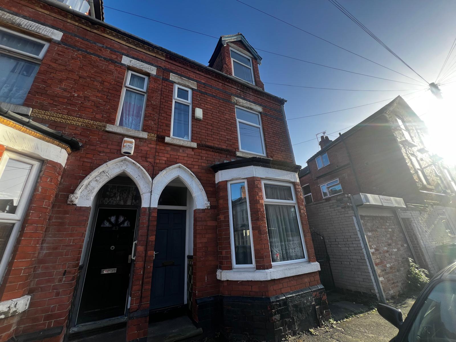 House Foxhall Road in Nottingham