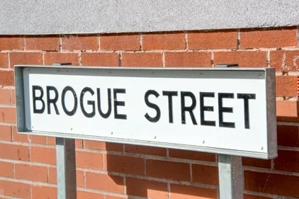 Flat Brogue Street in Leicester