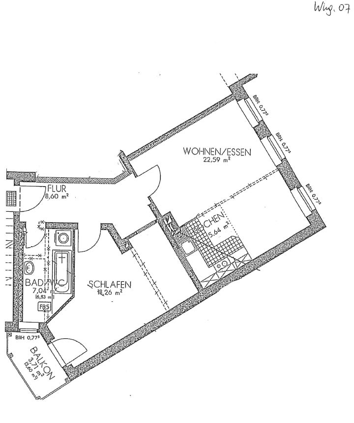 Wohnung Bosestraße in Zwickau