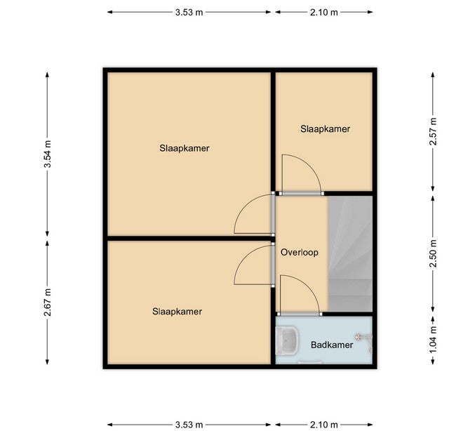 Tussenwoning te koop: Backenhagenlaan 53, Hengelo
