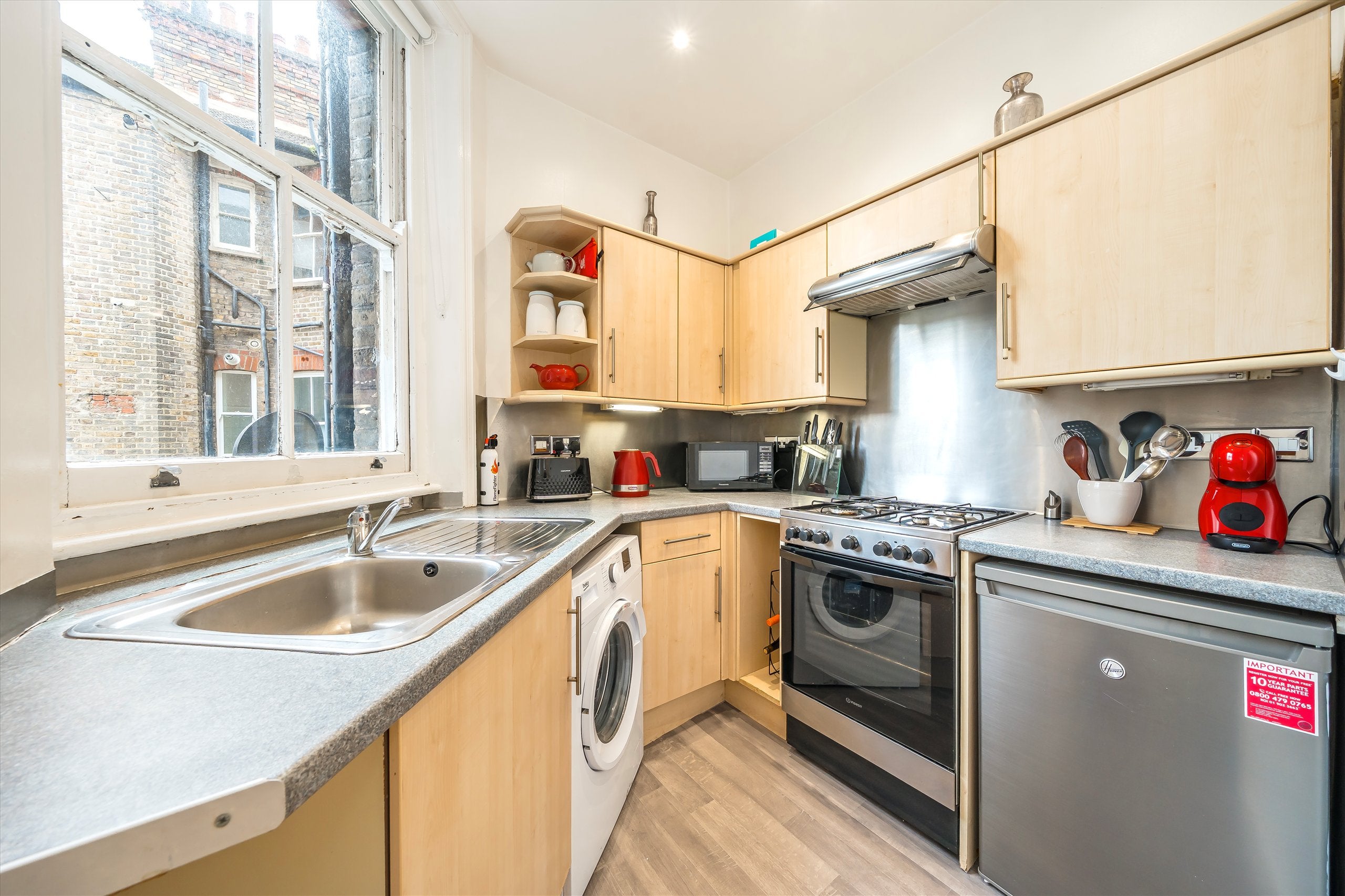 Flat Morshead Road in City of Westminster
