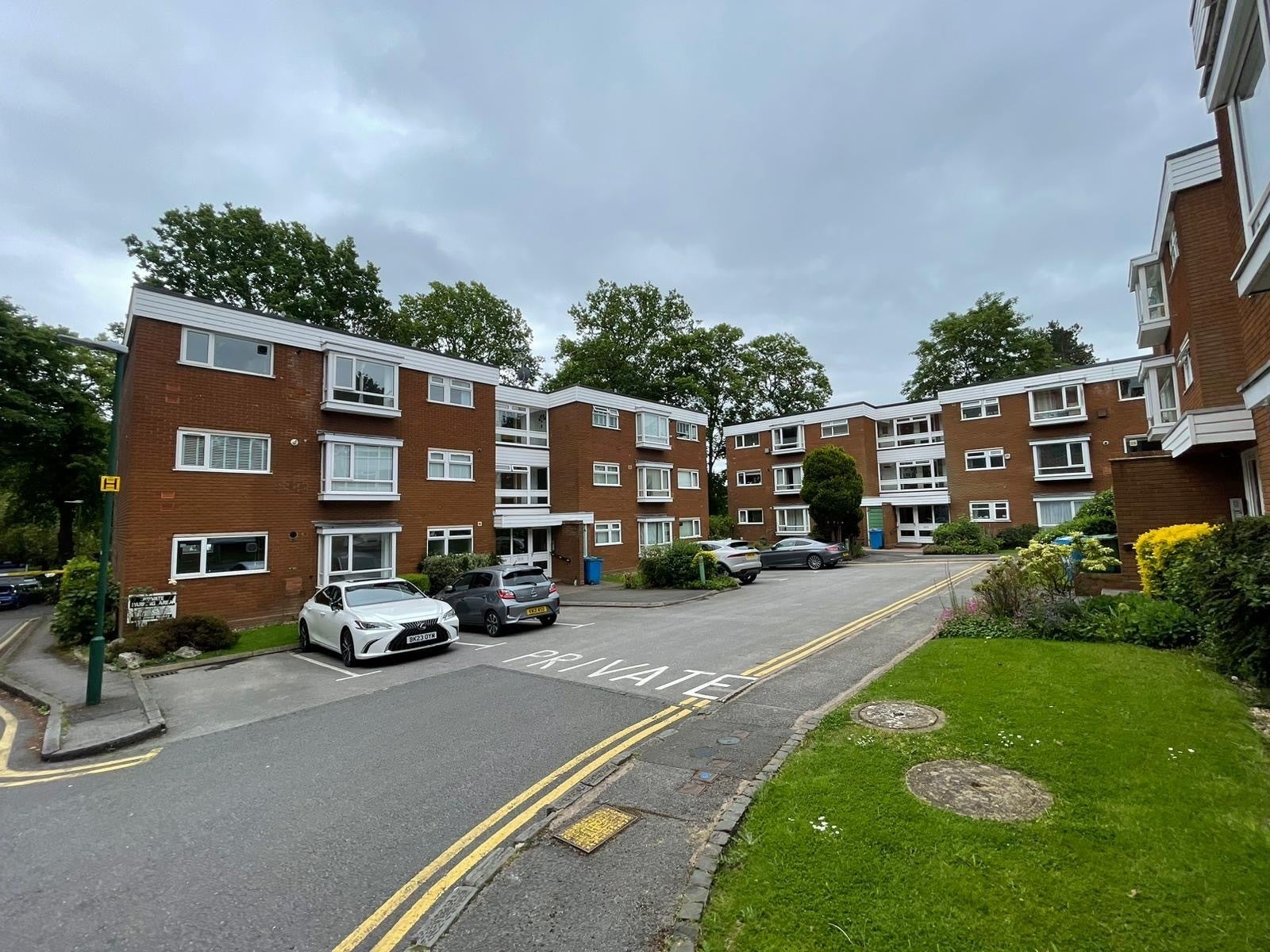 Flat Park Road in Metropolitan Borough of Solihull