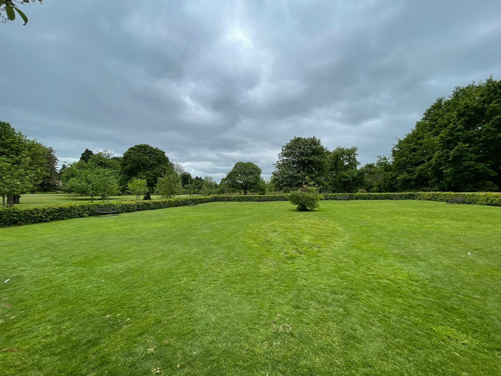 Flat Park Road in Metropolitan Borough of Solihull
