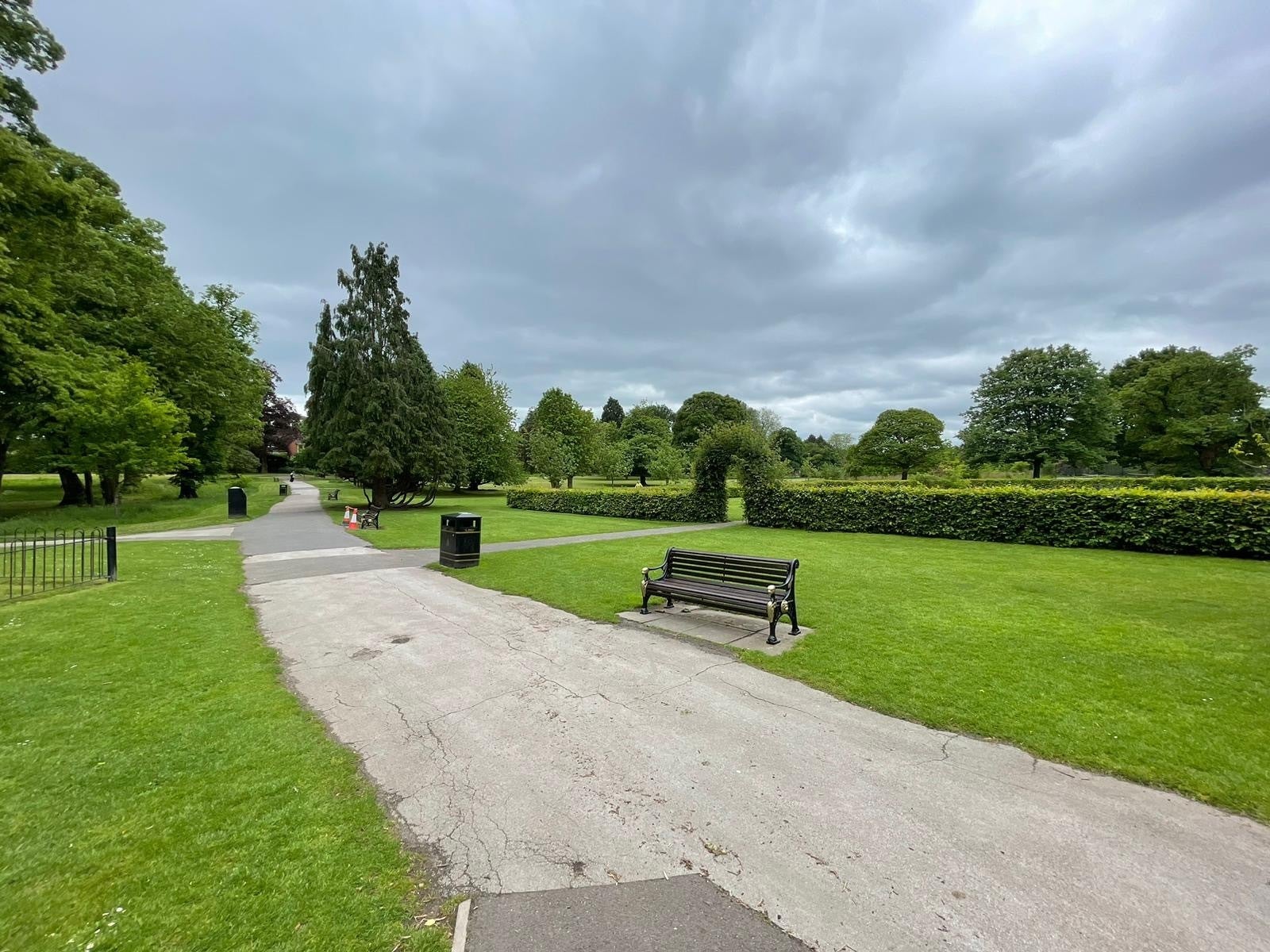 Flat Park Road in Metropolitan Borough of Solihull