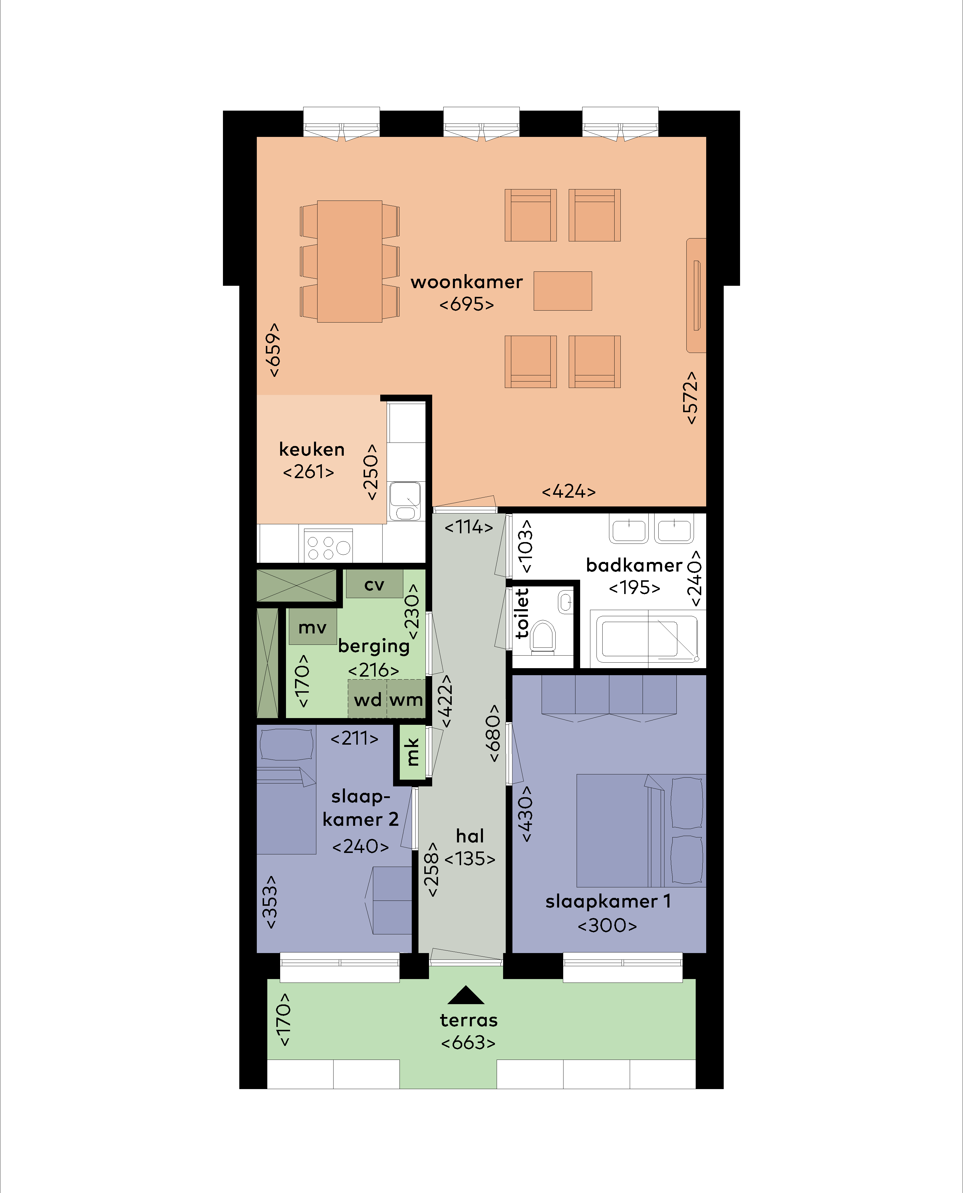 Appartement Diemerplein in Diemen