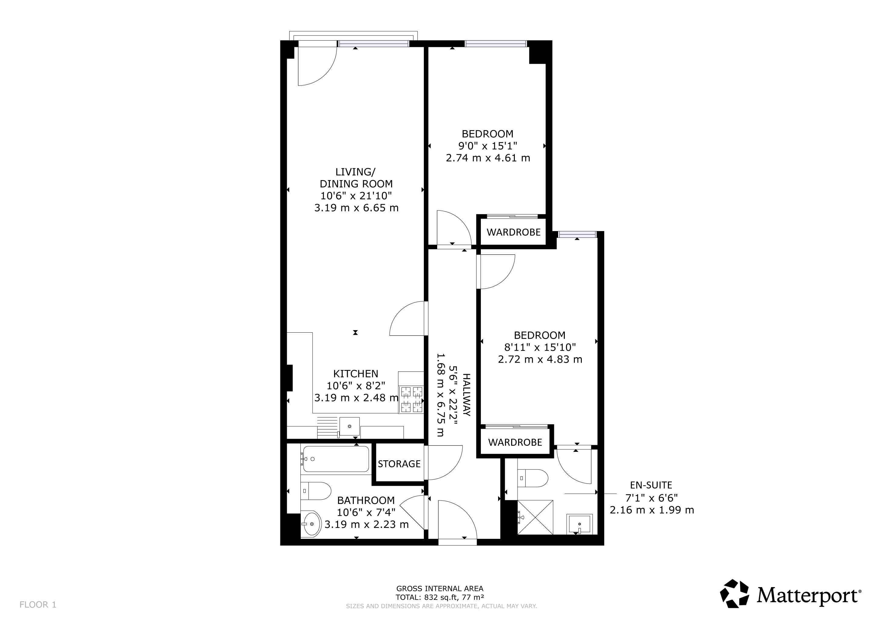 Flat Lancefield Quay in Glasgow