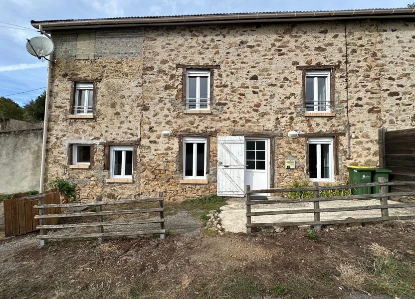 Flat Route de Saint-Léonard in Saint-Priest-Taurion