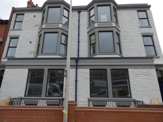 Flat Station Road in Blackpool