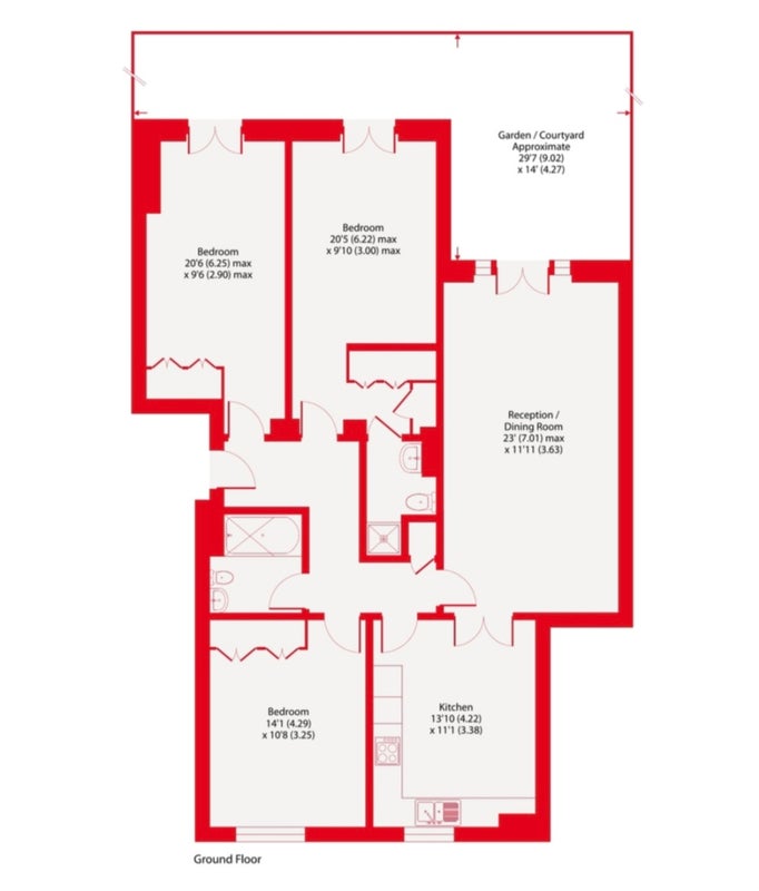 Flat Great Dover Street in Greater London