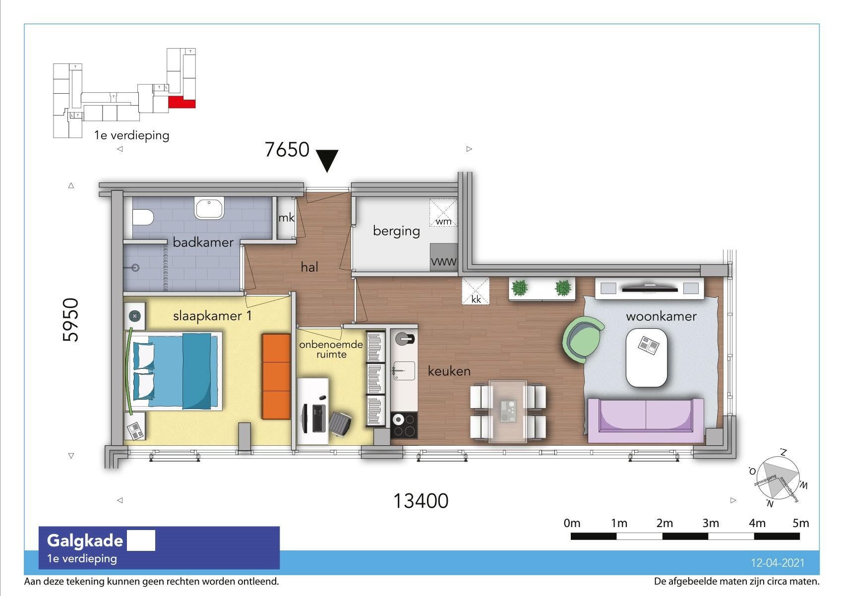 Appartement Galgkade in Vlaardingen