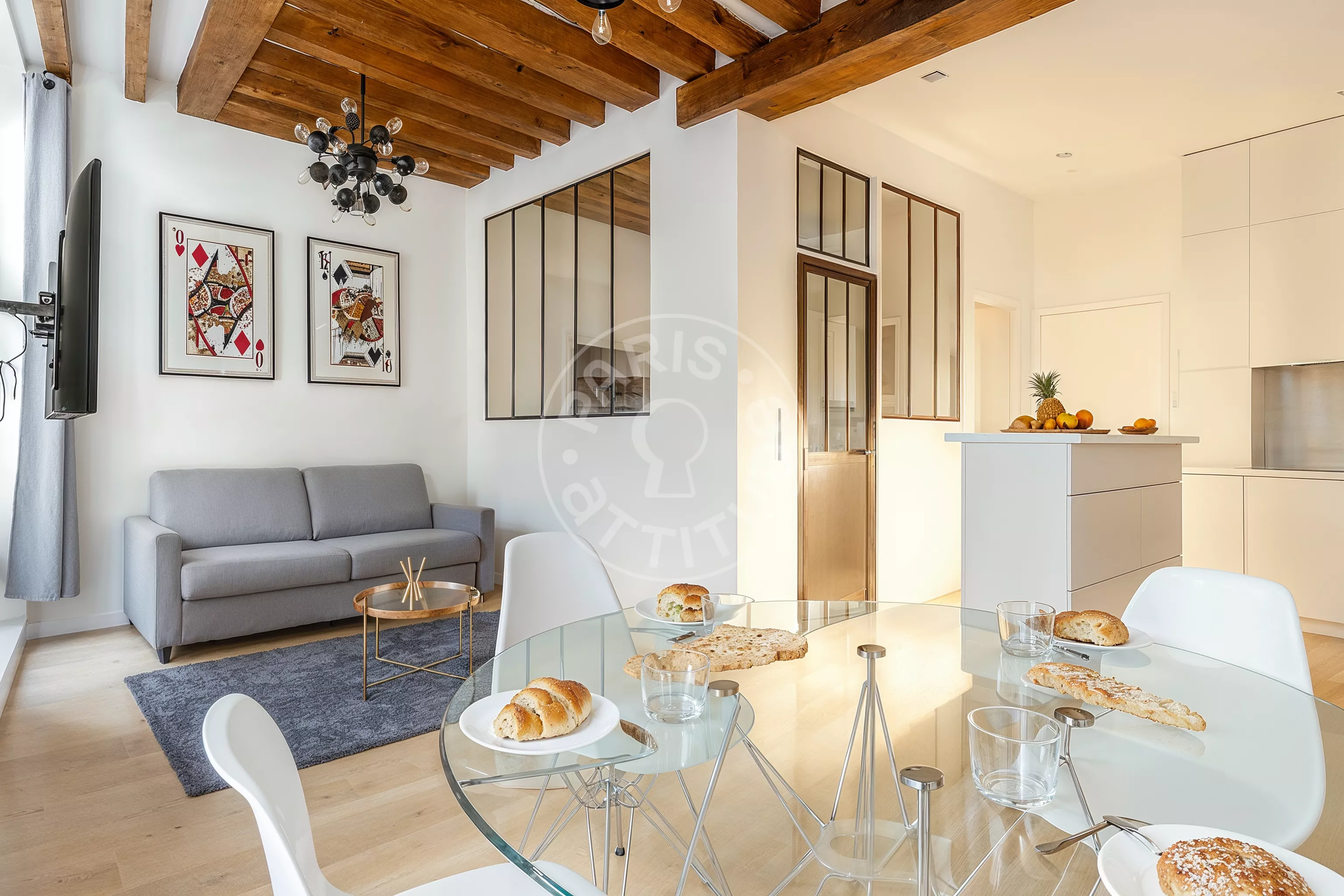 Flat Rue de la Grande Truanderie in Paris