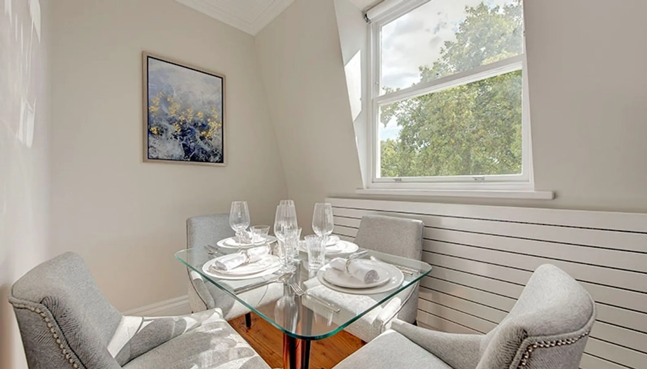 Flat Kensington Gardens Square in City of Westminster