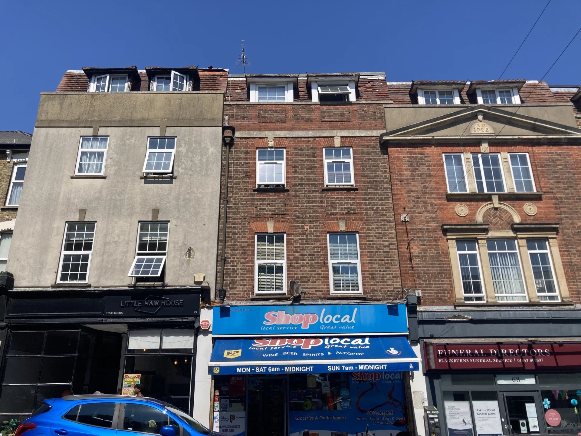Flat High Street in Thanet