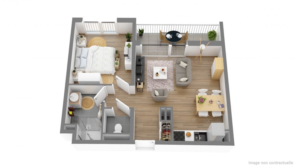 Appartement Rue de Lille à Marquette-lez-Lille