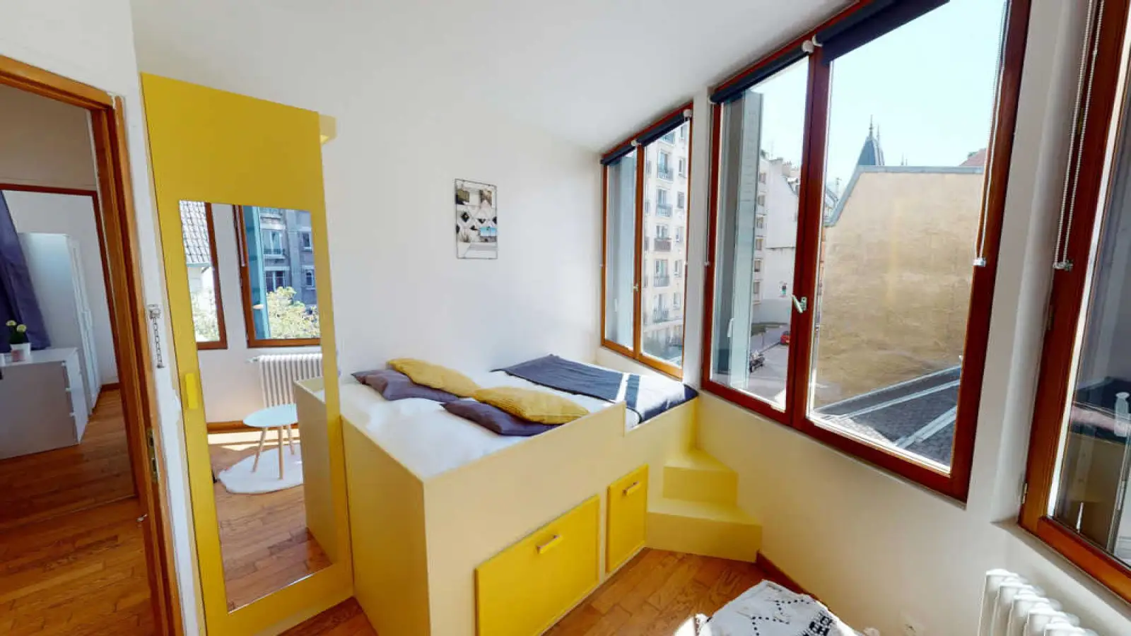 Chambre Rue Santos-Dumont à Paris