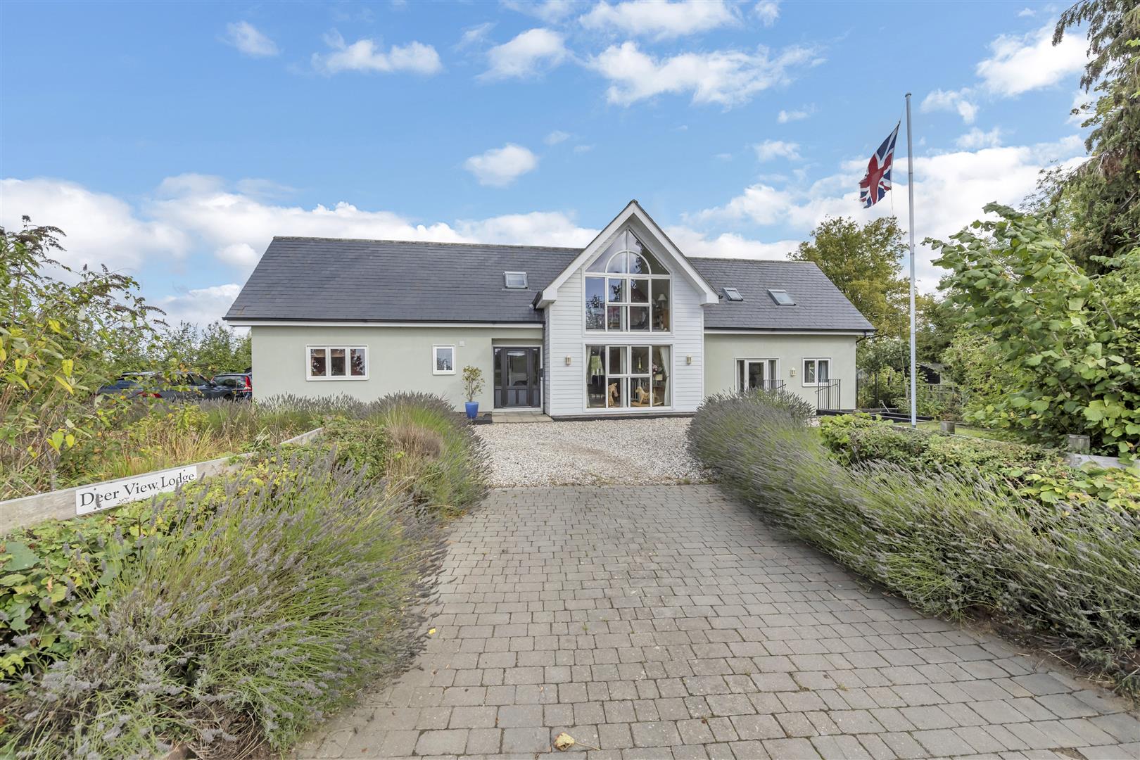 House Green Road in Woolpit
