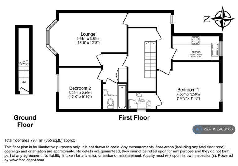 Flat Sylva Gardens North in Llandudno