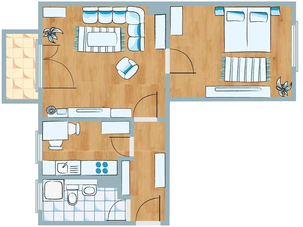 Wohnung Weinmeisterweg in Brandenburg an der Havel