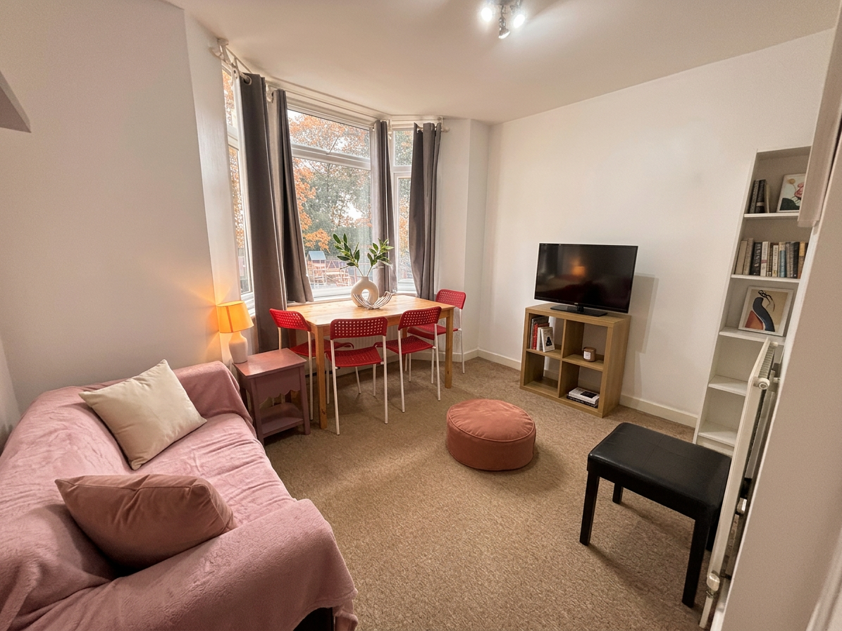 Flat Derby Road in Nottingham