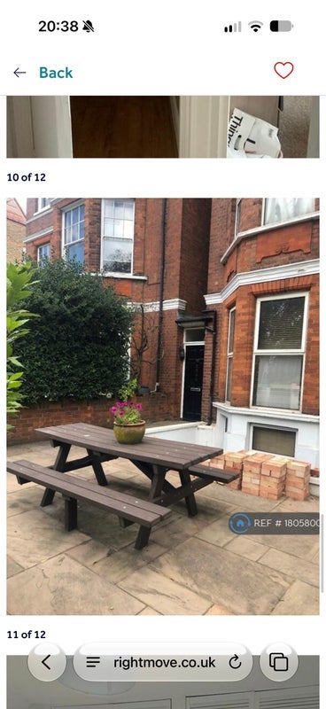 Flat Clapham Common South Side in Greater London