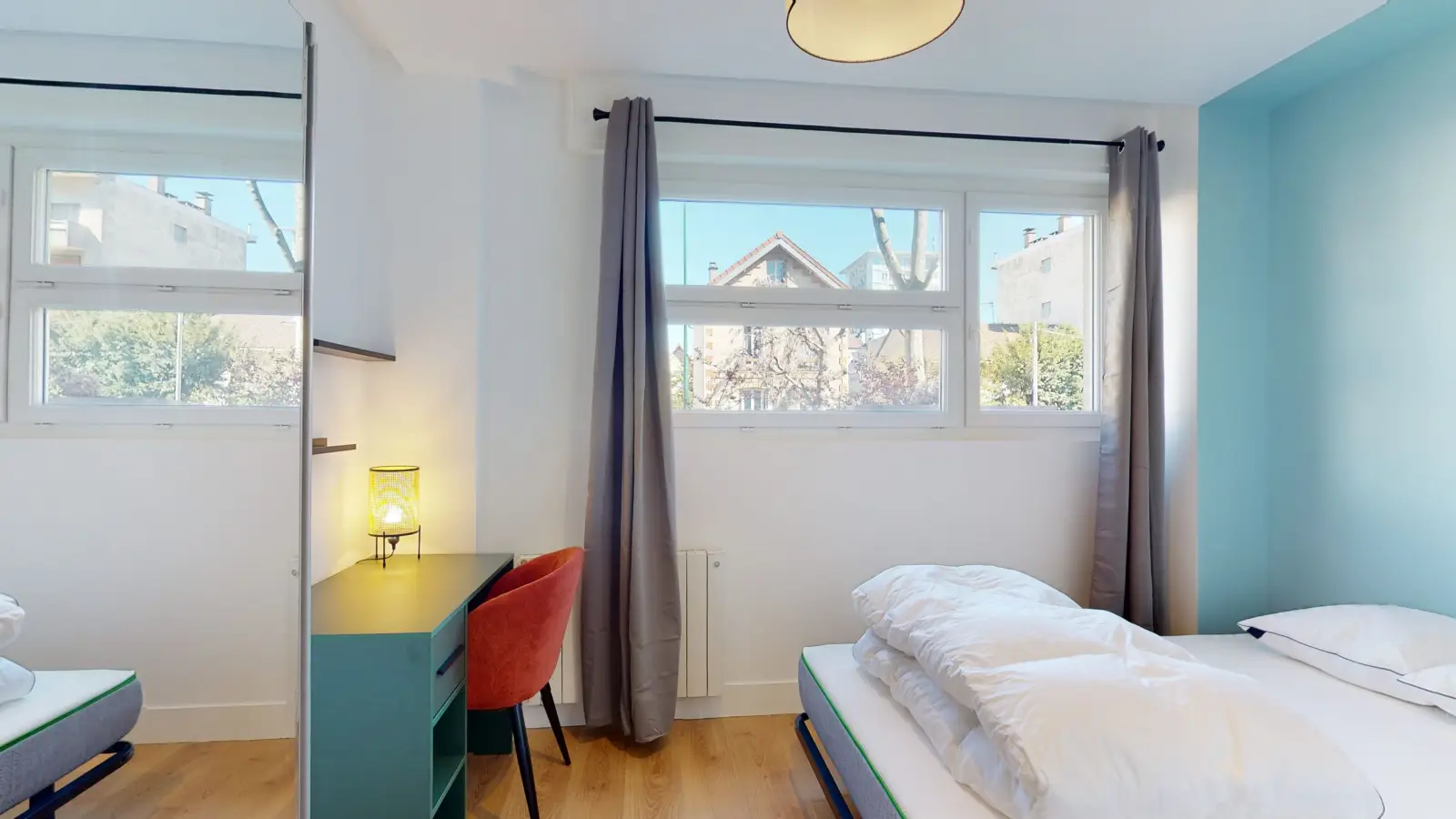 Chambre Boulevard Pierre de Coubertin à Colombes