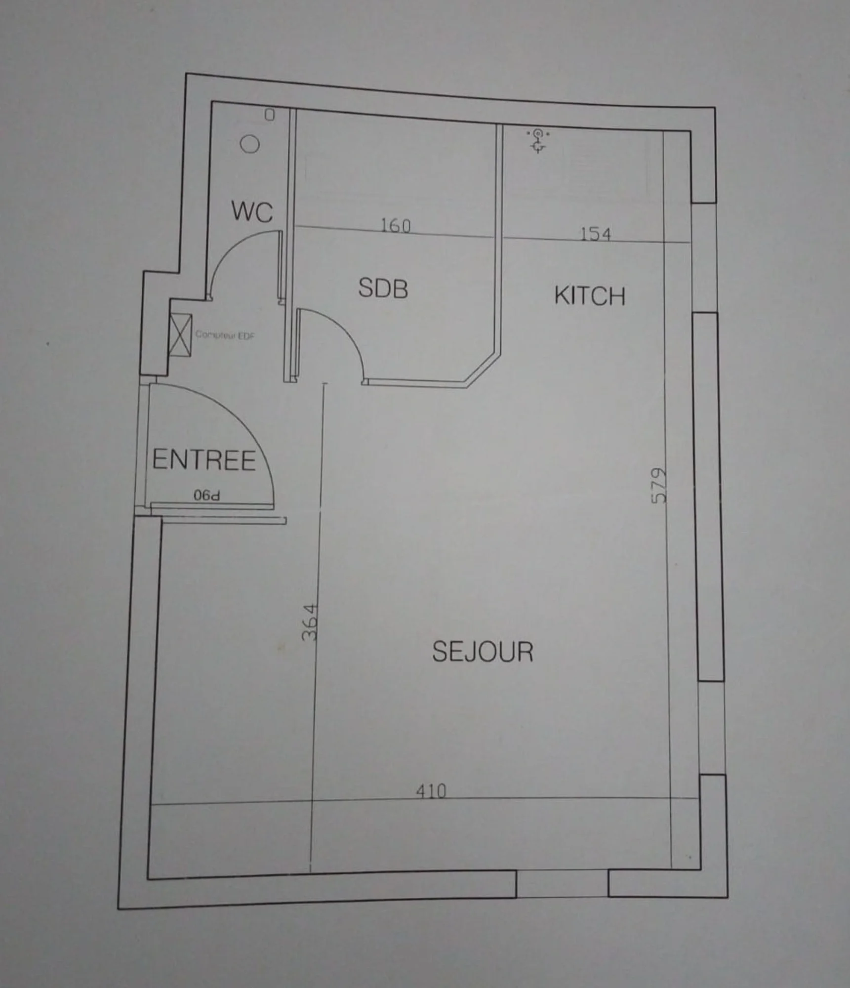 Flat Rue Eurydice in Montpellier