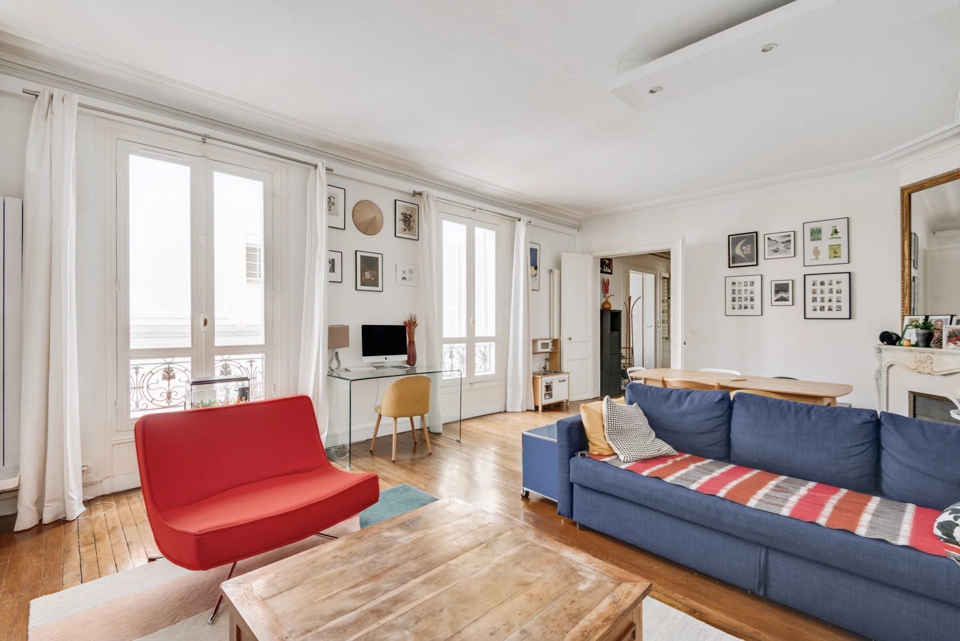 Flat Rue Brémontier in Paris