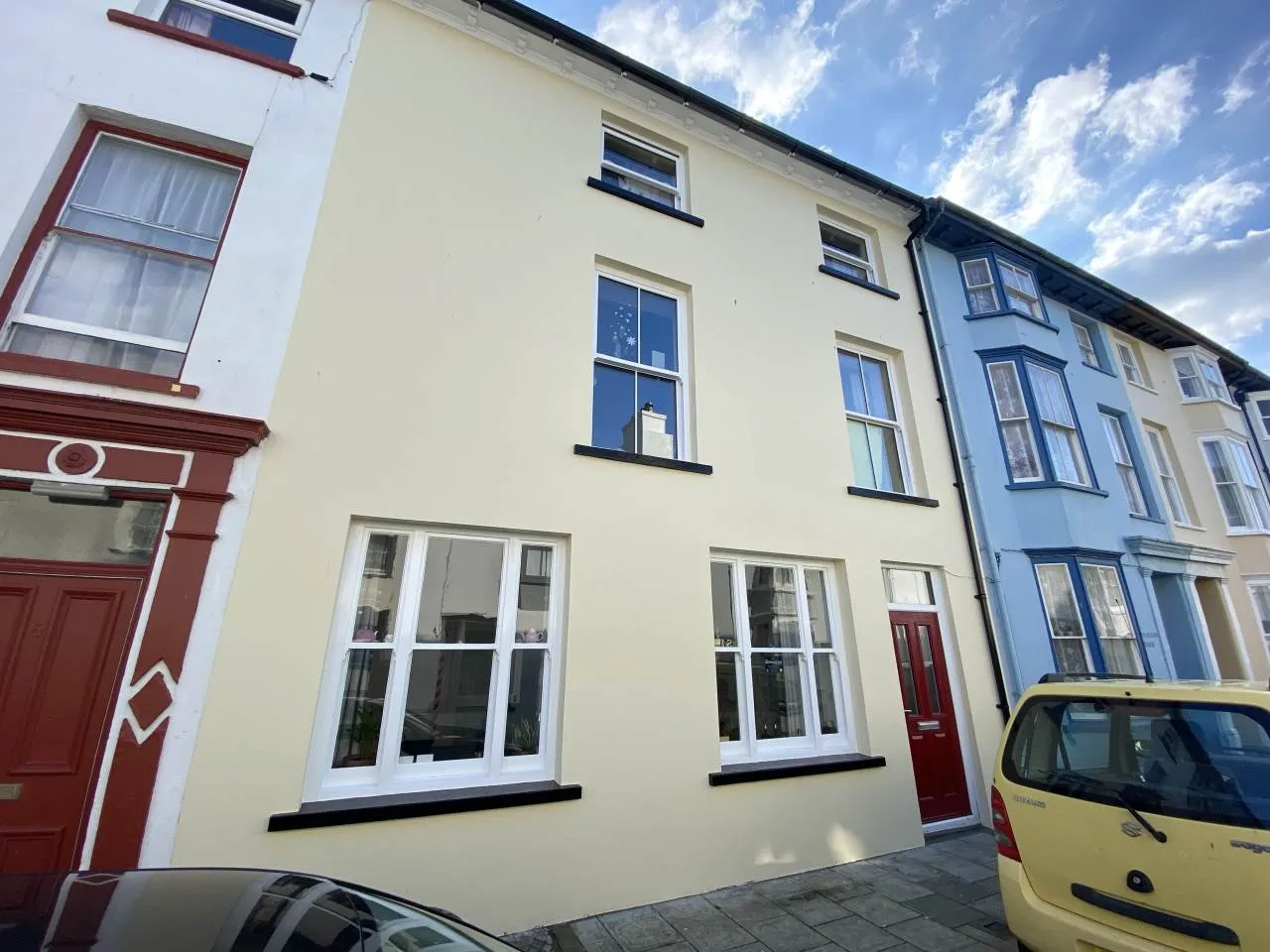 House New Street in Aberystwyth