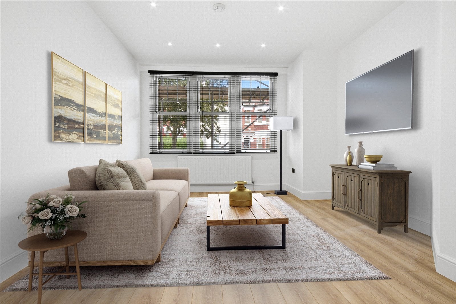 Flat Harvey Road in Greater London