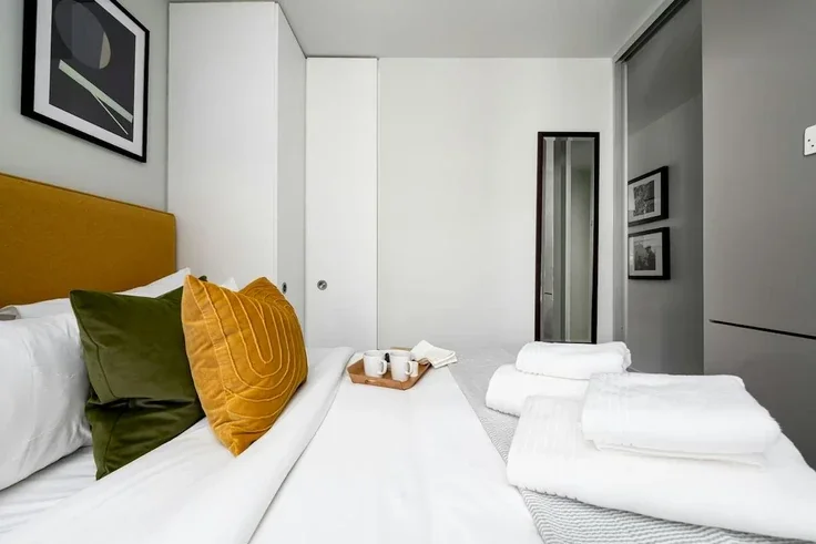 Flat Bishopsgate in City of London