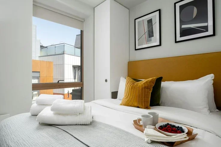 Flat Bishopsgate in City of London