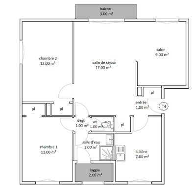 Flat Rue des Bocquetiers in Vouziers