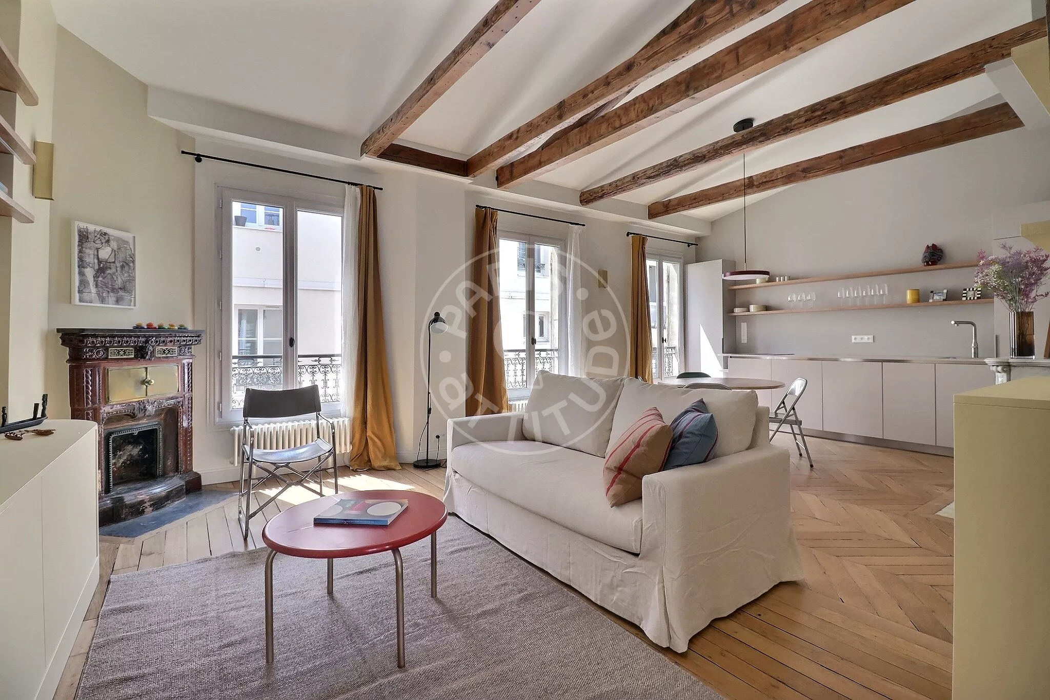 Flat Rue des Batignolles in Paris