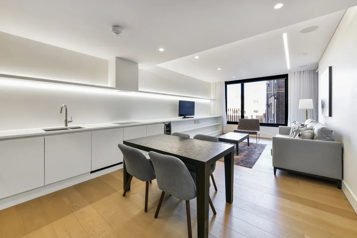 Flat Rathbone Square in City of Westminster