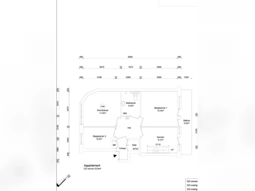 Appartement Charlotte de Bourbonstraat in Amsterdam