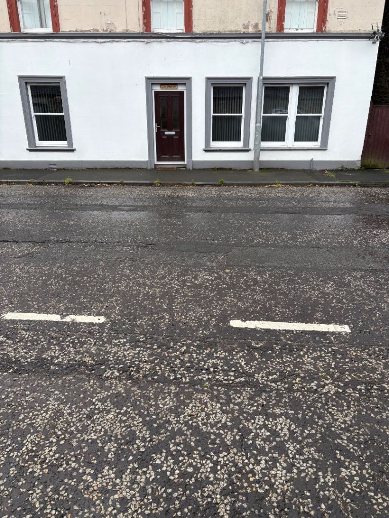 Flat Station Road in Selkirk
