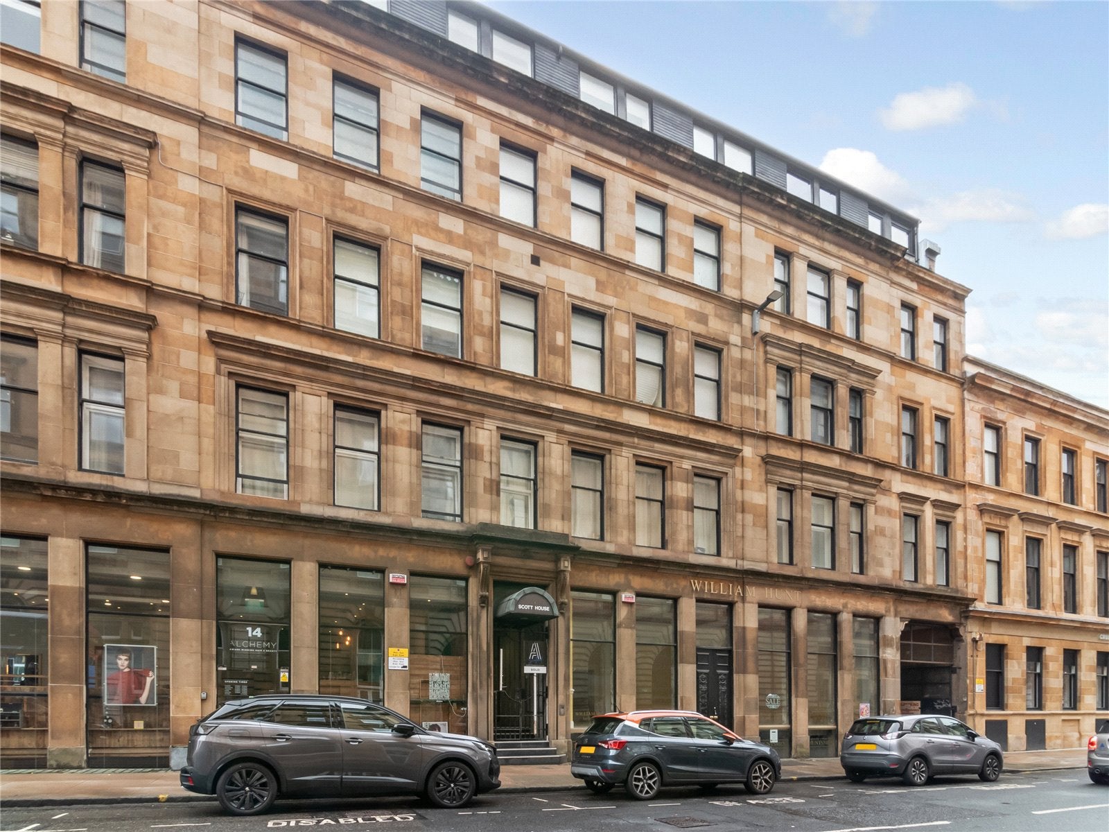 Flat Ingram Street in Glasgow
