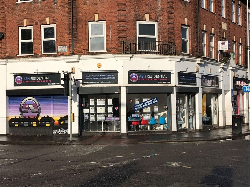 Flat Platt Lane in Manchester