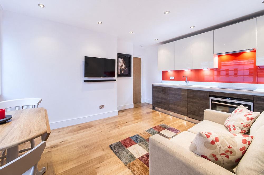 Flat Wardour Street in London