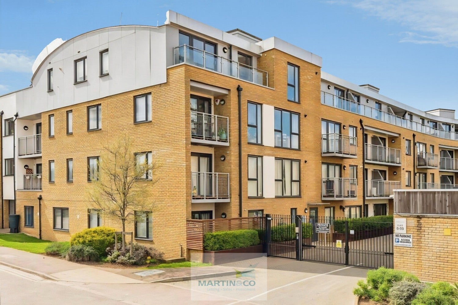 Flat Marshgate Drive in East Hertfordshire