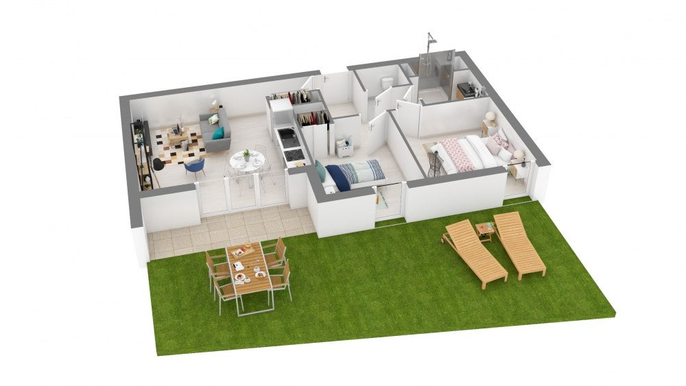 Appartement Allée Nouvelle à Ballan-Miré