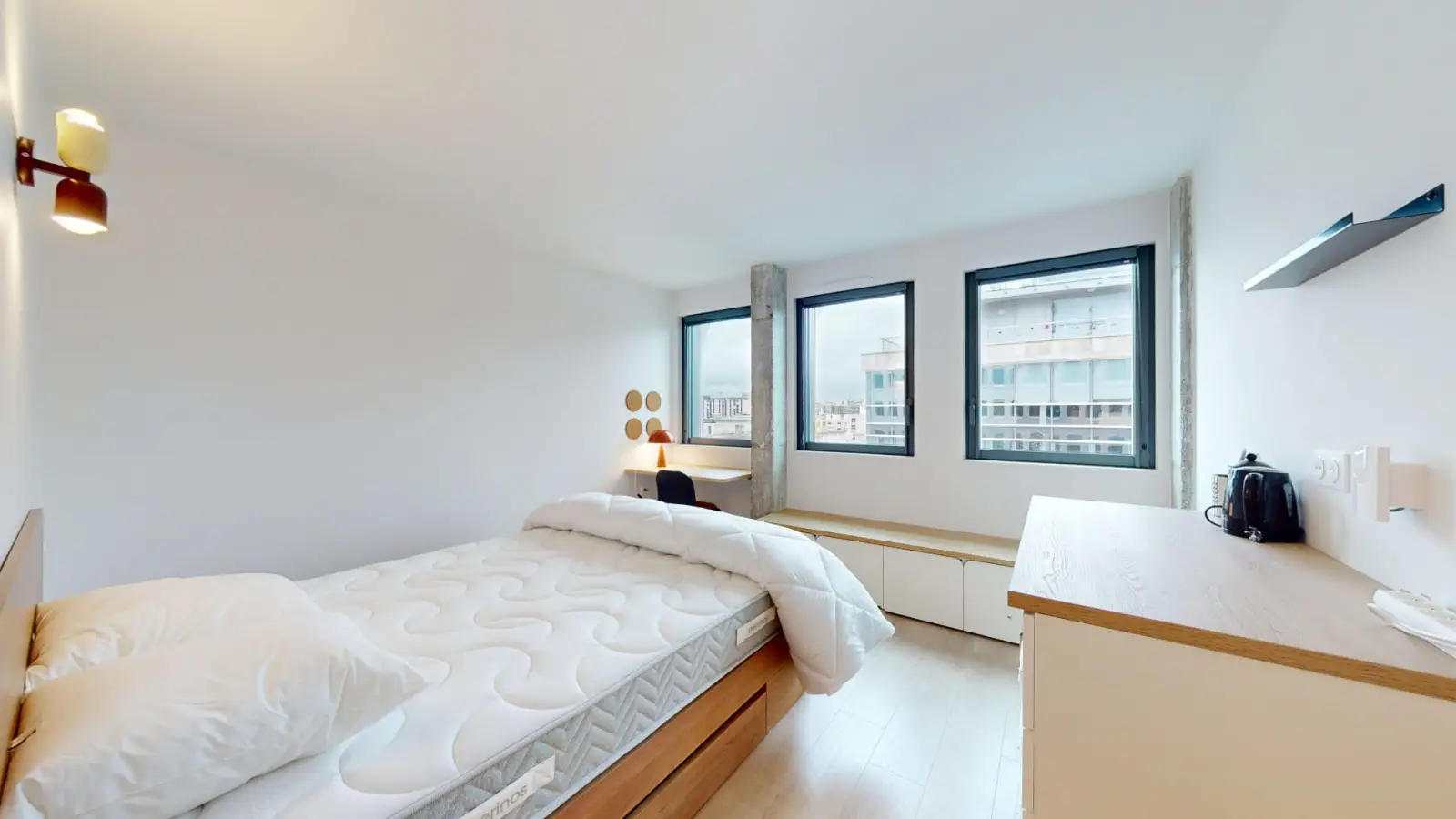 Chambre Place Athanase Bassinet à Paris