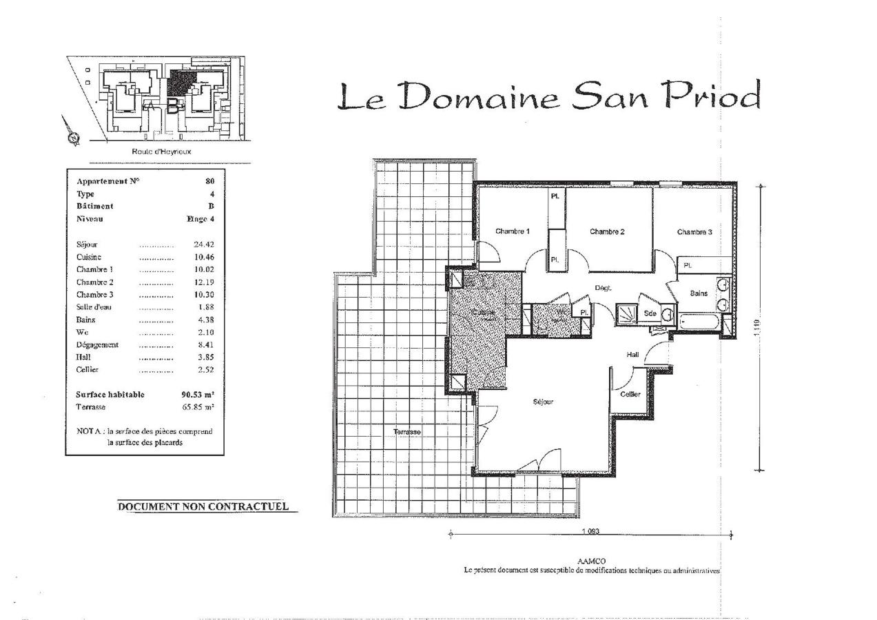 Flat Route d'Heyrieux in Saint-Priest