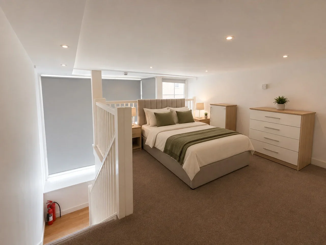 Flat Greyhound Road in Greater London