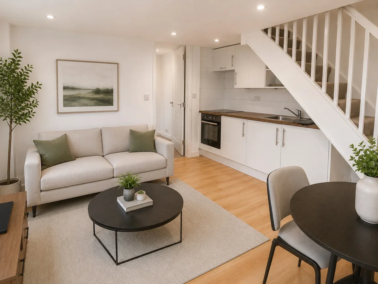 Flat Greyhound Road in Greater London