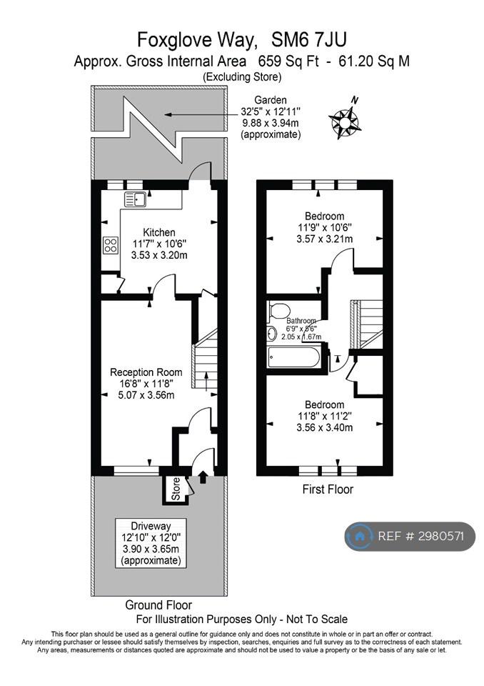 House Foxglove Way in Greater London