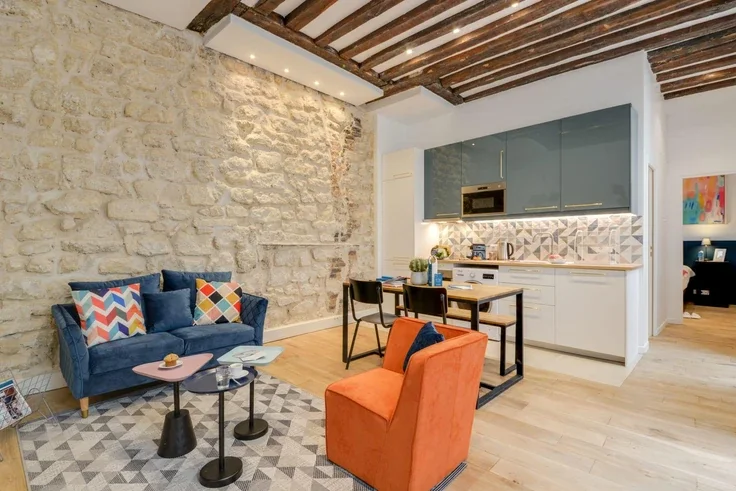 Flat Rue de Cléry in Paris