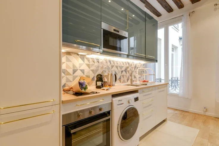 Flat Rue de Cléry in Paris