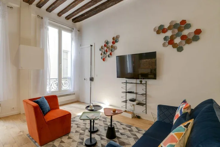 Flat Rue de Cléry in Paris
