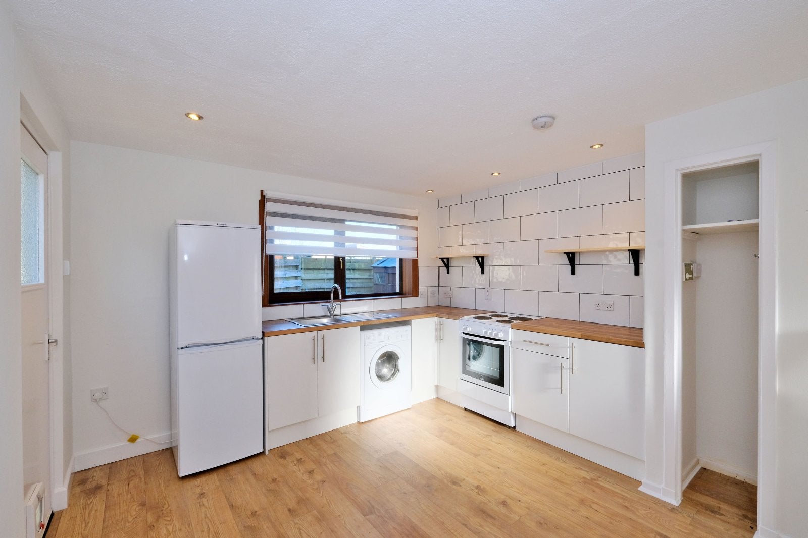 House Logie Road in Crimond